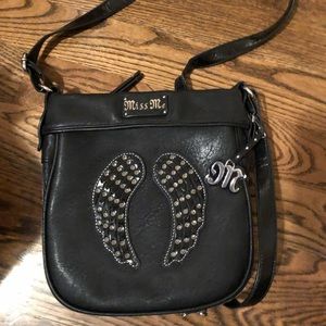Miss Me leather crossbody bag
